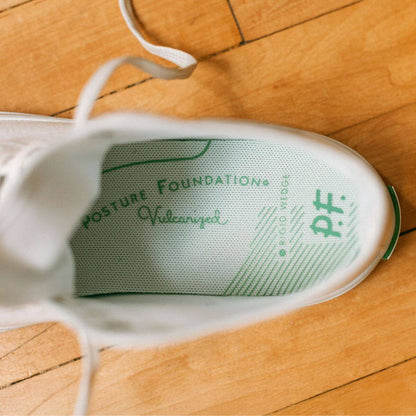 Comfortable white high-top sneakers