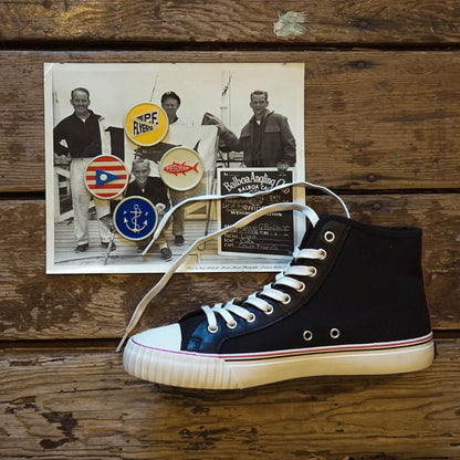Slightly Choppy Center High-Top Black/SC Cream