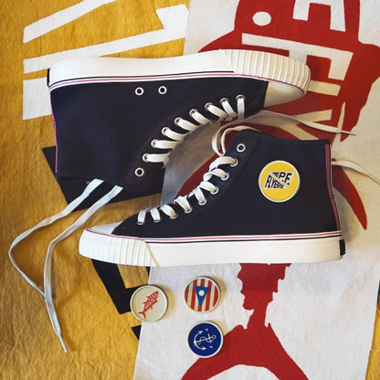 Slightly Choppy Center High-Top Black/SC Cream