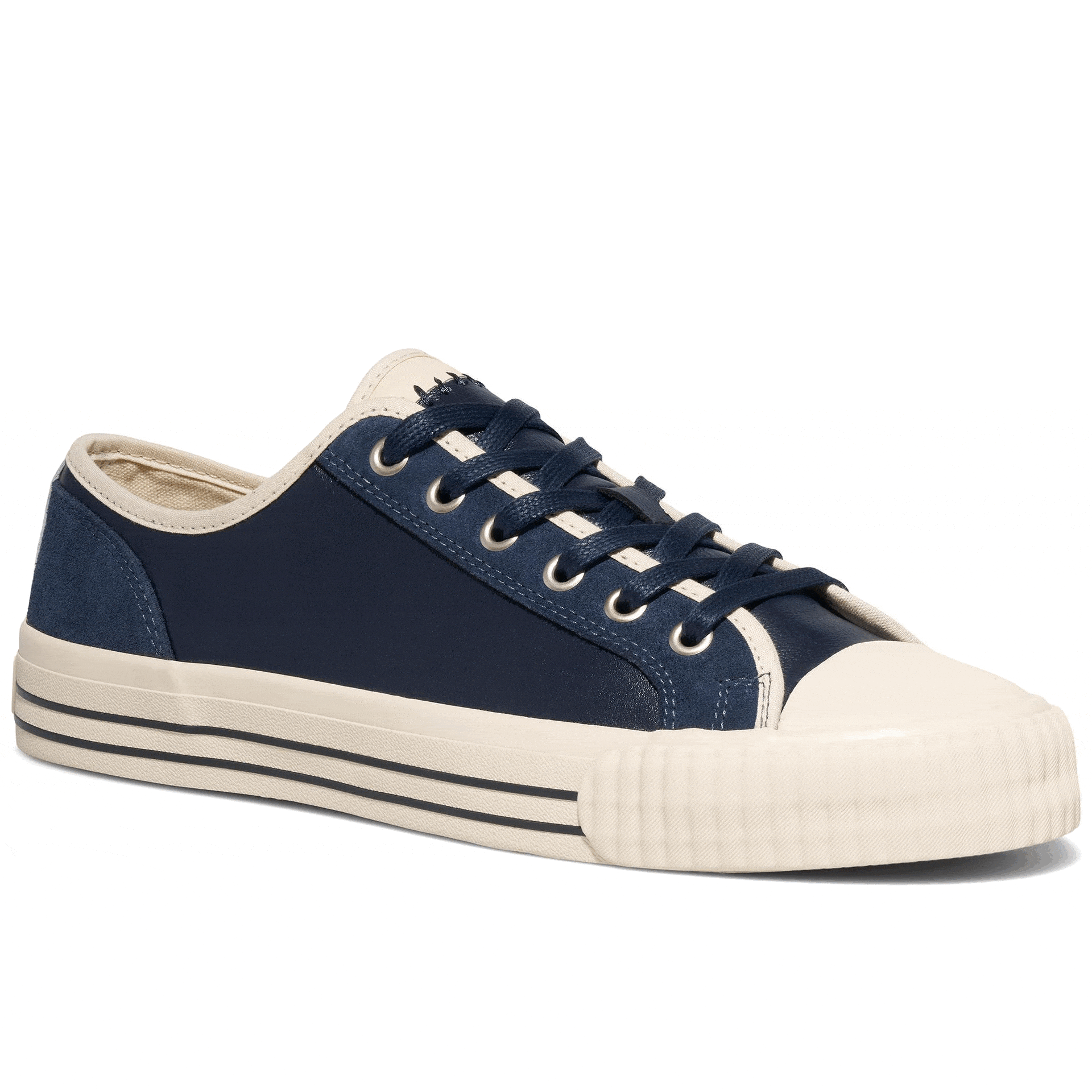 Center Low-Top Navy/Antique White