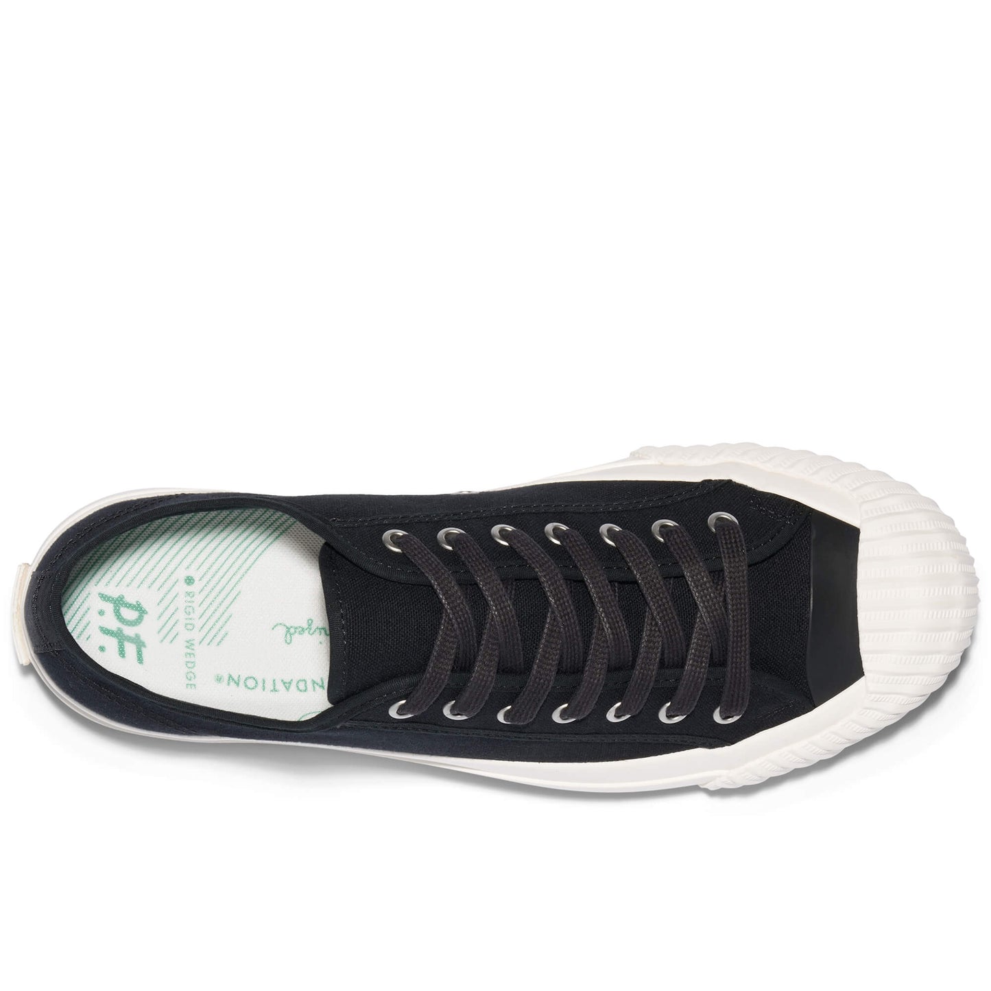 Grounder Low-Top Black/Sea Salt
