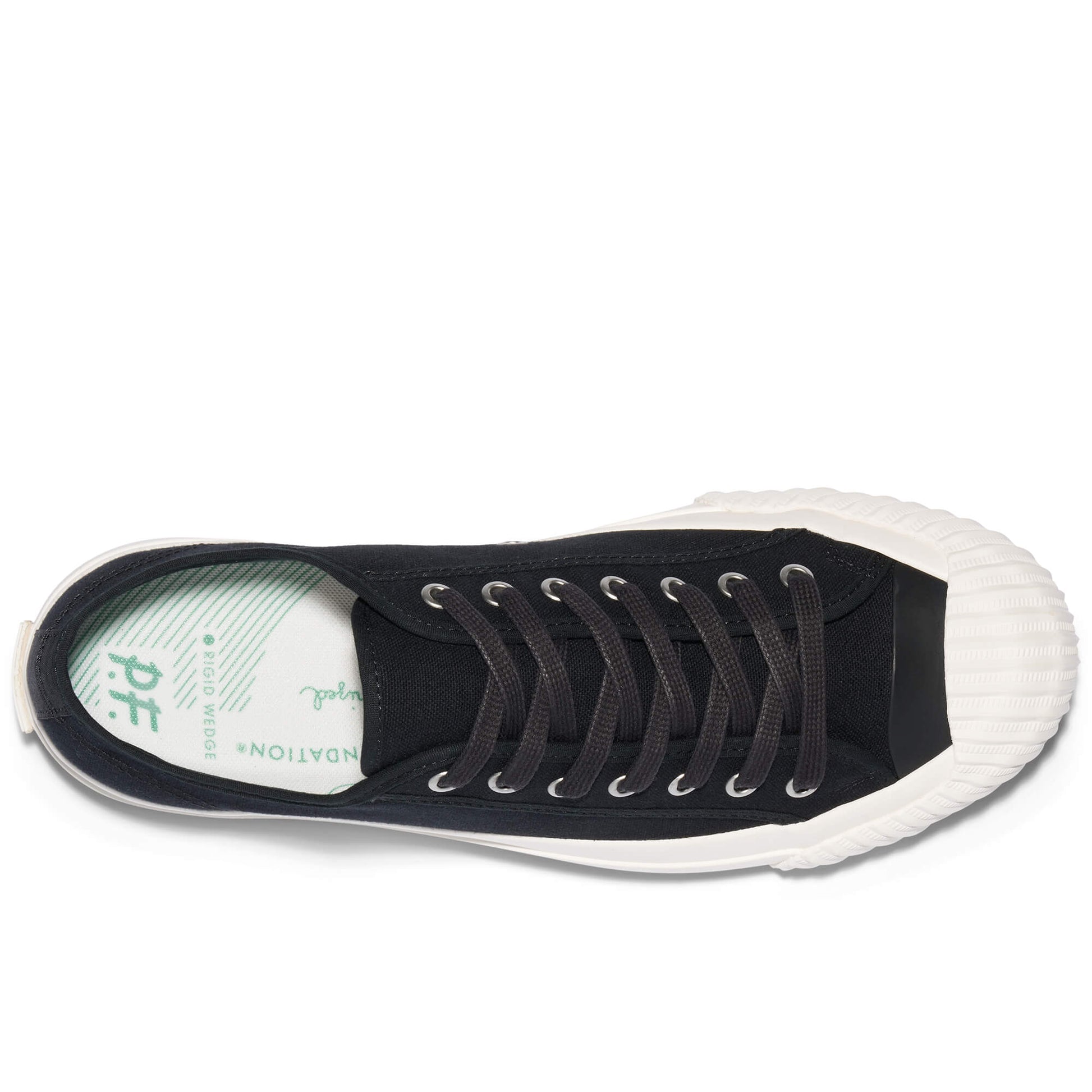 Grounder Low-Top Black/Sea Salt