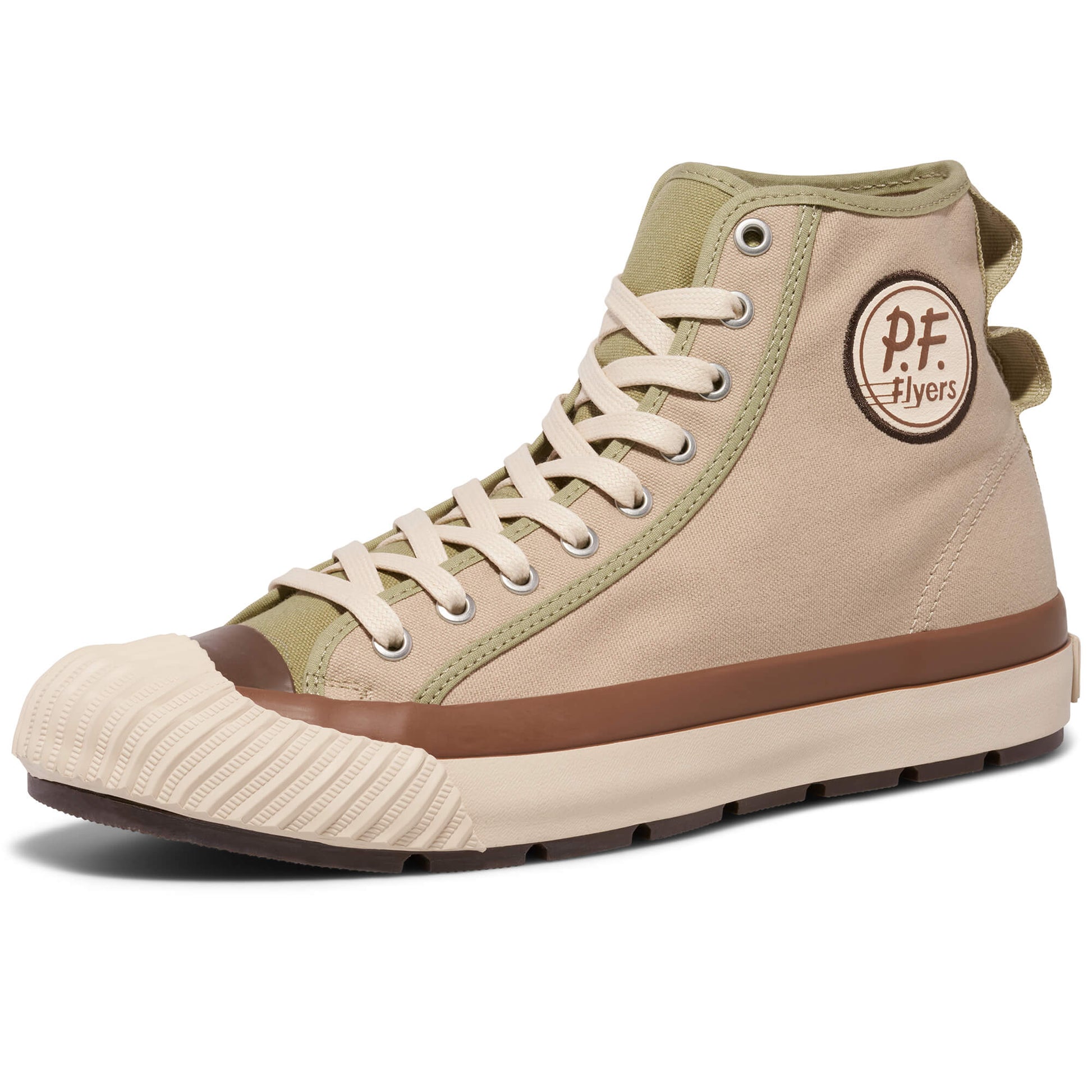 Grounder High-Top Tan/Clover