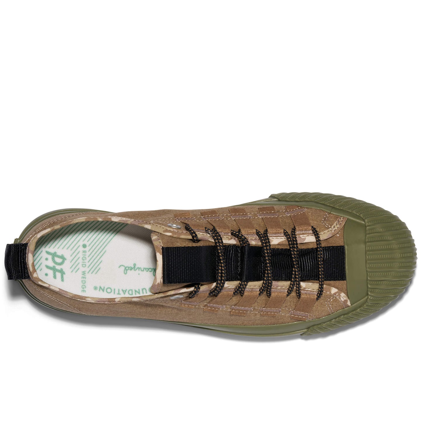 Grounder Low-Top Sand/Green