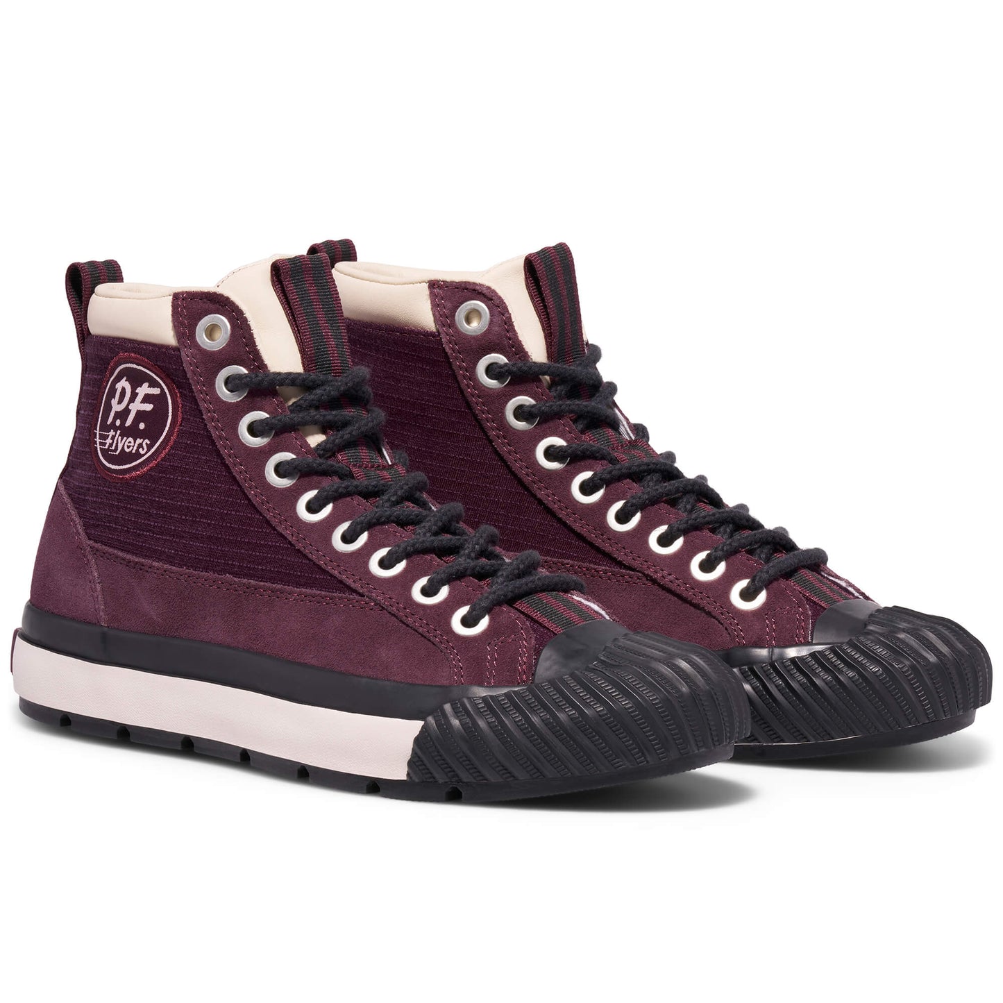 Grounder Hiker High-Top Burgundy/Black
