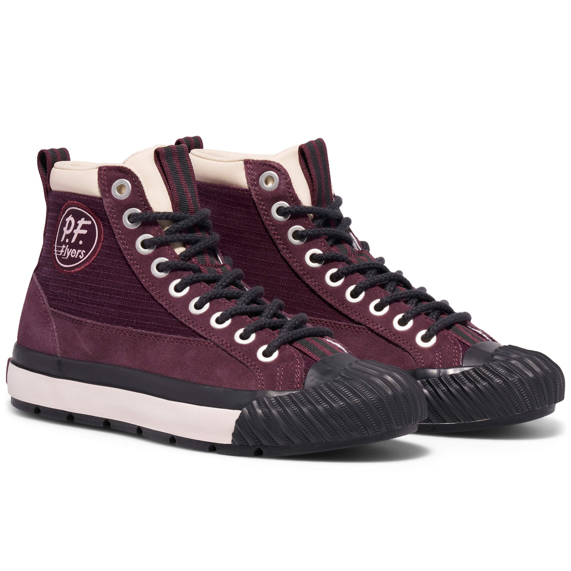 Grounder Hiker High-Top Burgundy/Black