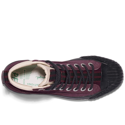 Grounder Hiker High-Top Burgundy/Black