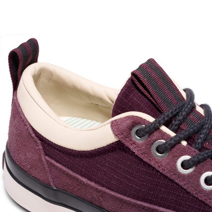 Grounder Hiker Low-Top Burgundy/Black