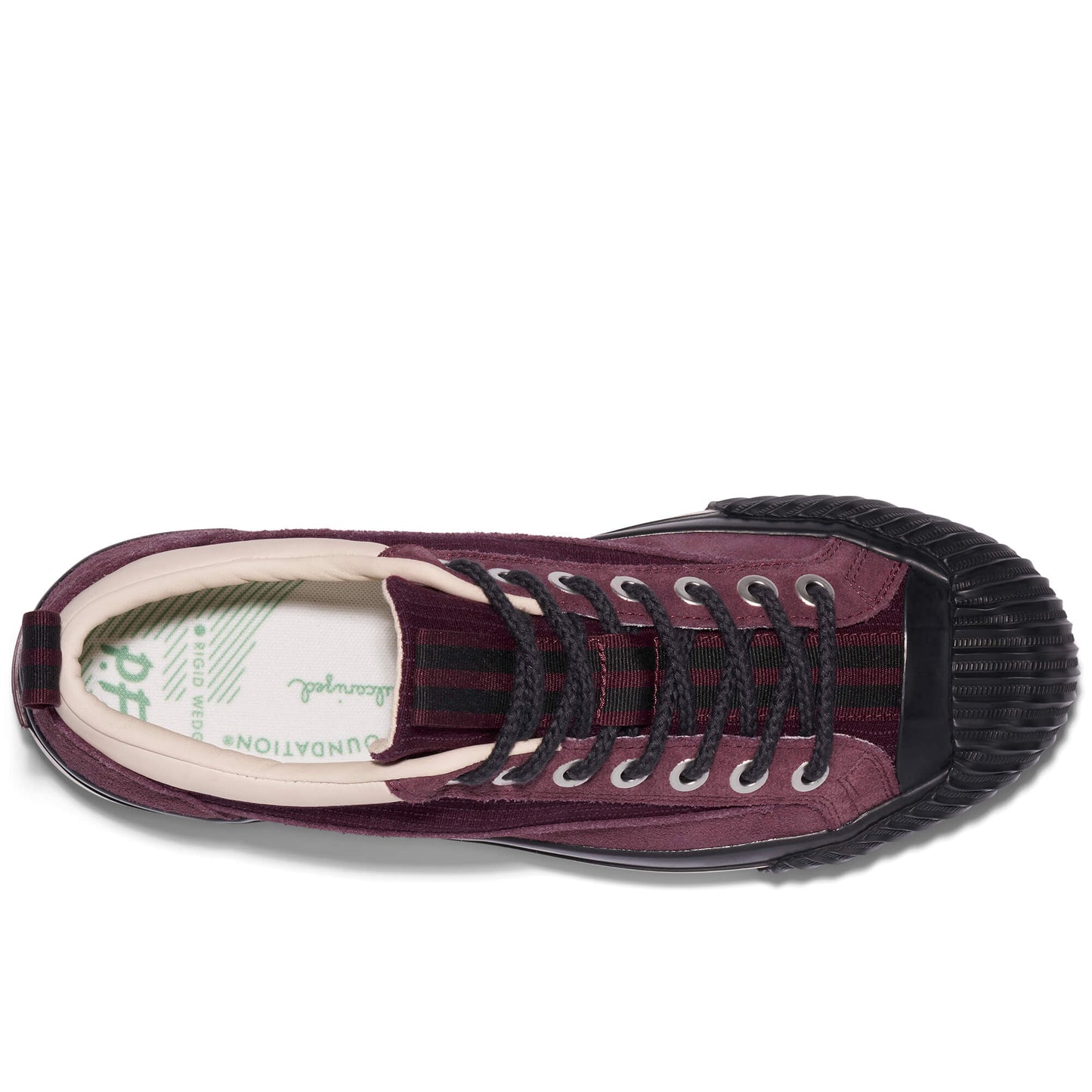 Grounder Hiker Low-Top Burgundy/Black