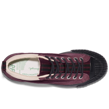 Grounder Hiker Low-Top Burgundy/Black