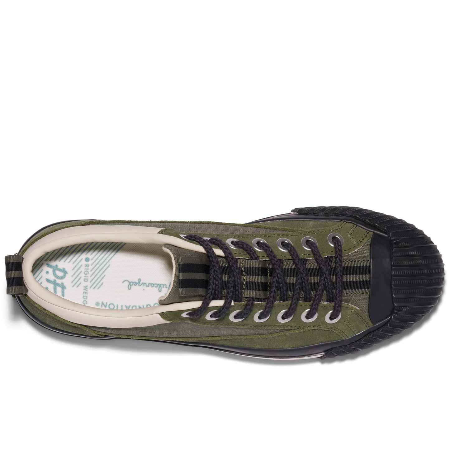 Grounder Hiker Low-Top Military Green/Black