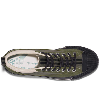 Grounder Hiker Low-Top Military Green/Black