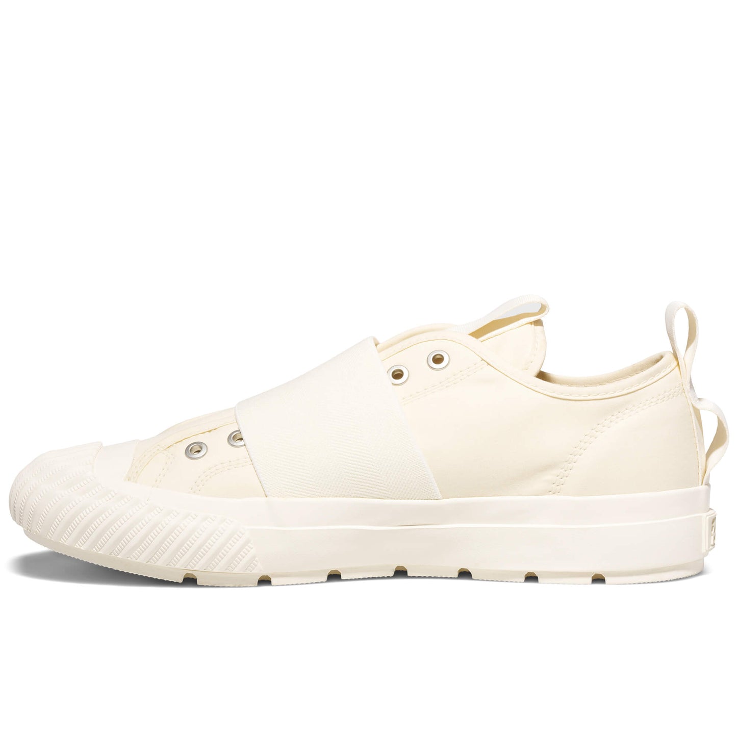 White sneaker on a white background