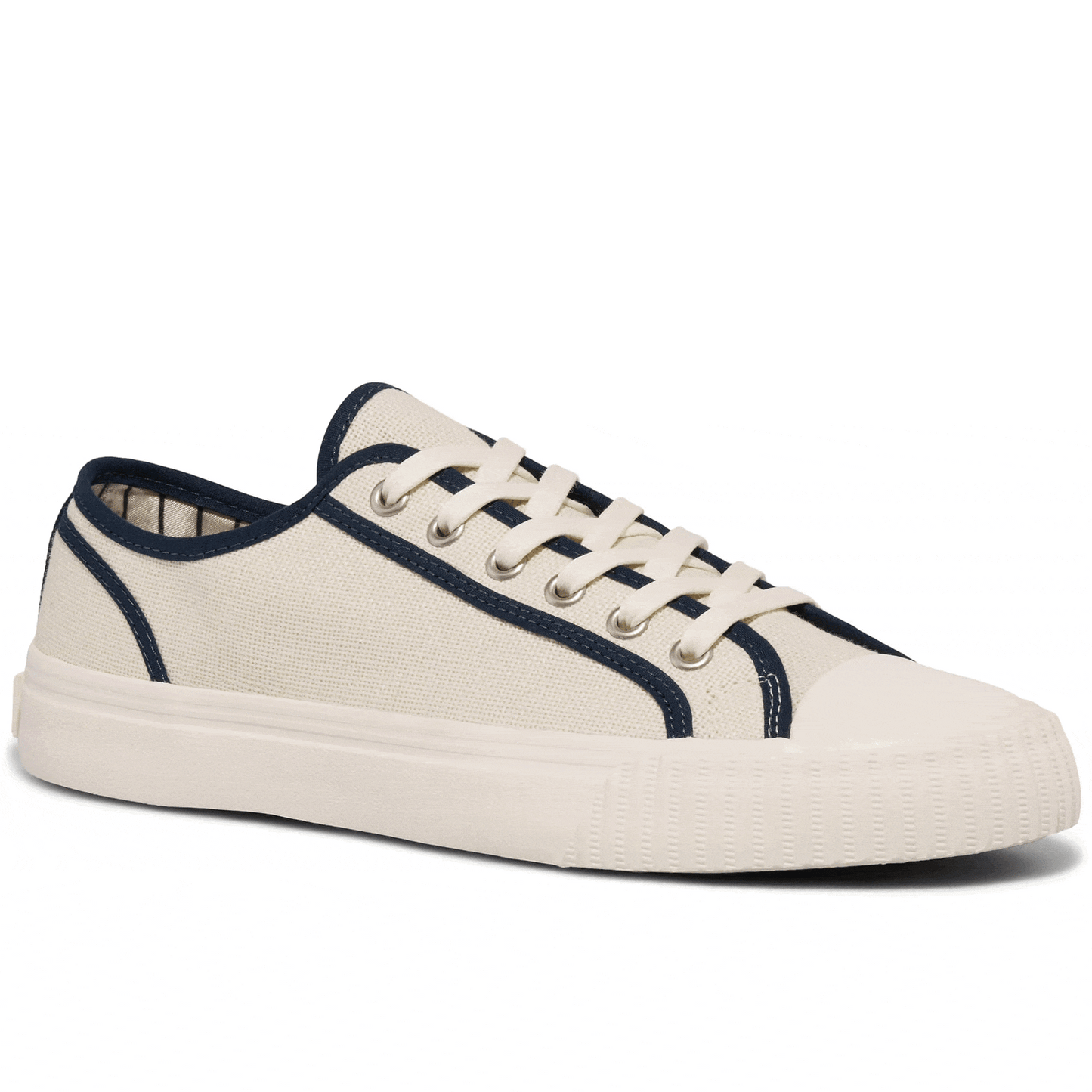 Center Low-Top Off White/Navy