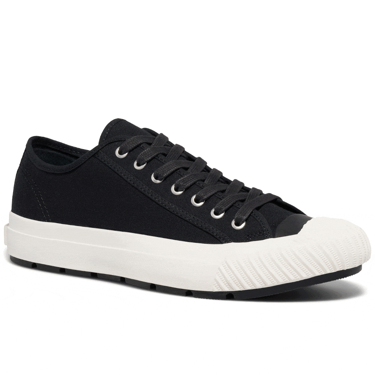 Grounder Low-Top Black/Sea Salt