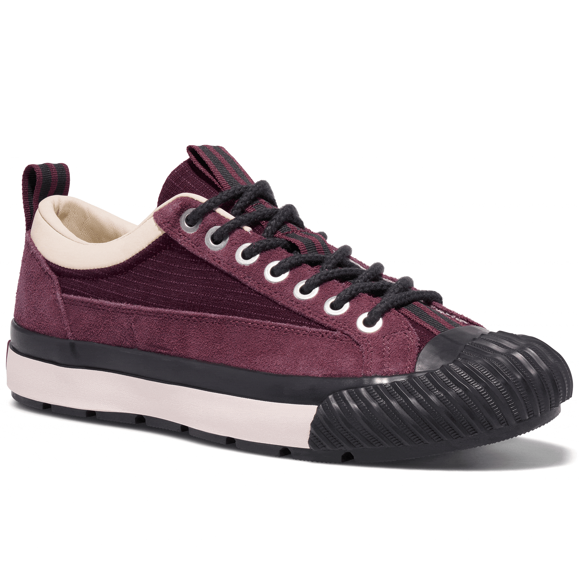 Grounder Hiker Low-Top Burgundy/Black