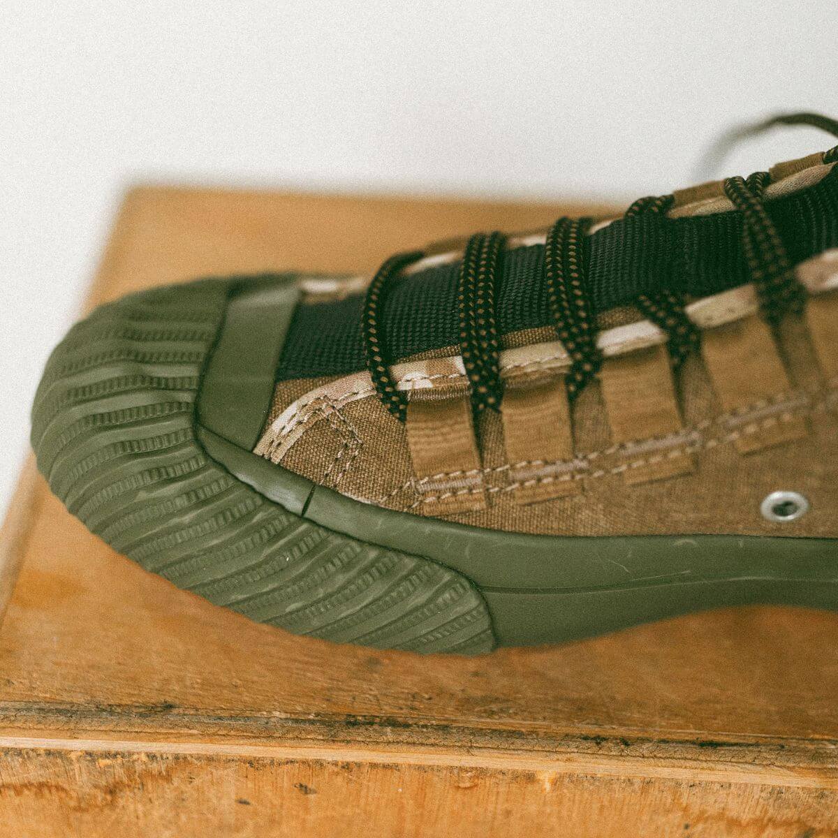 Grounder Low-Top Sand/Green