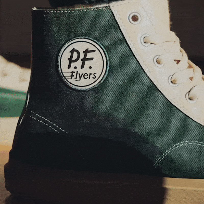 All-American High-Top Vintage Green