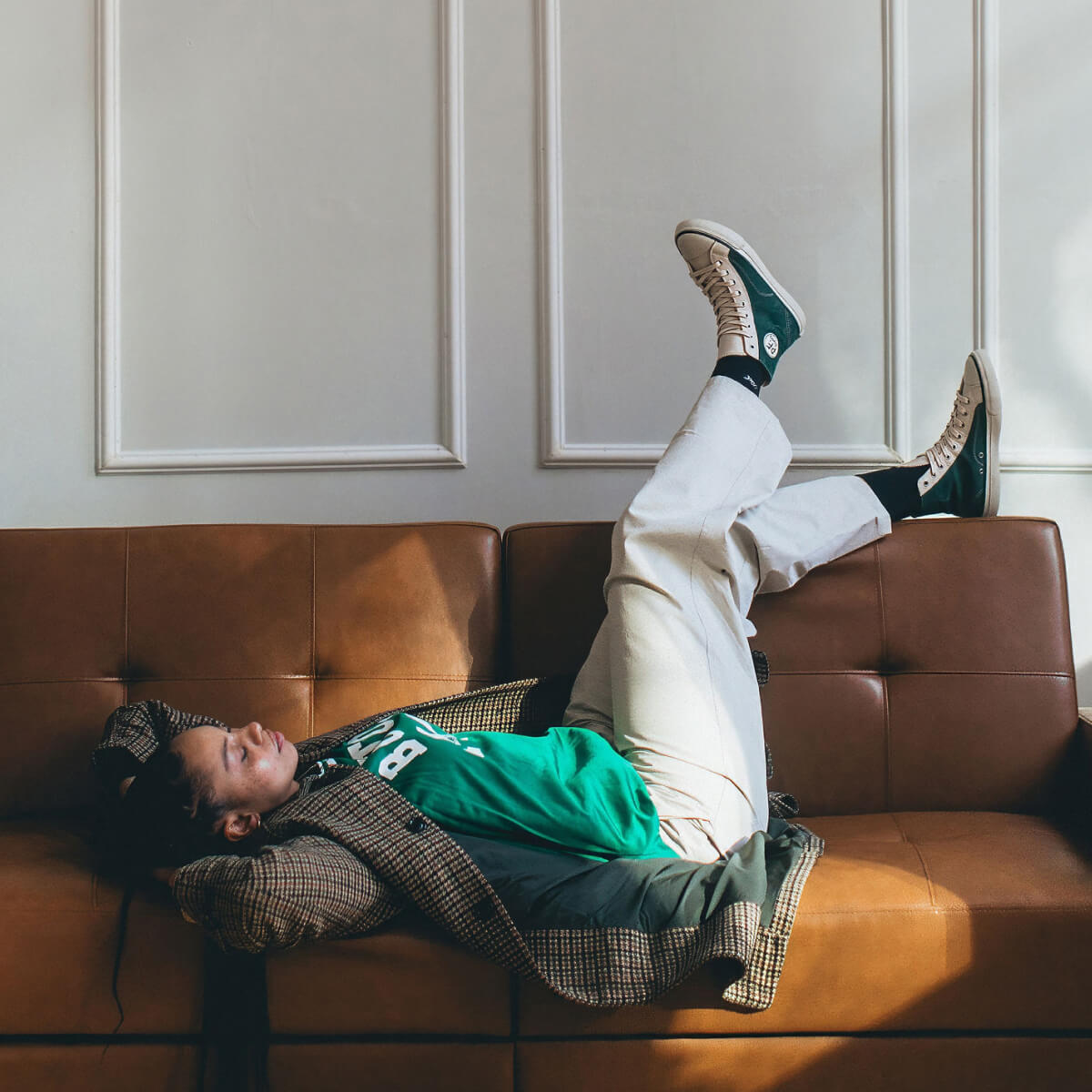 All-American High-Top Vintage Green