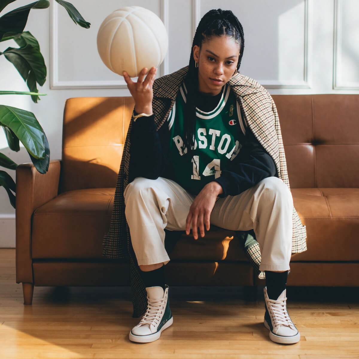 All-American High-Top Vintage Green