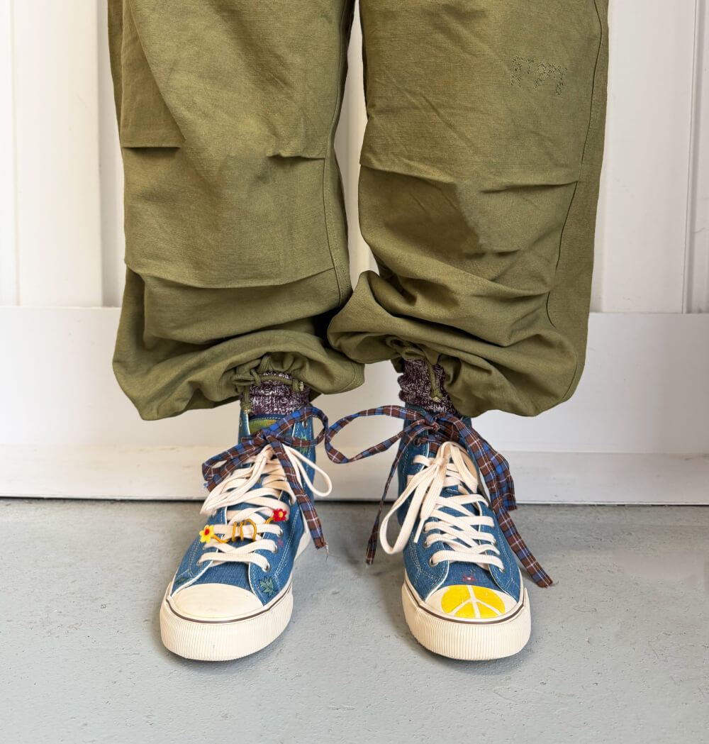 All-American Story MFG High-Top Indigo/Ecru