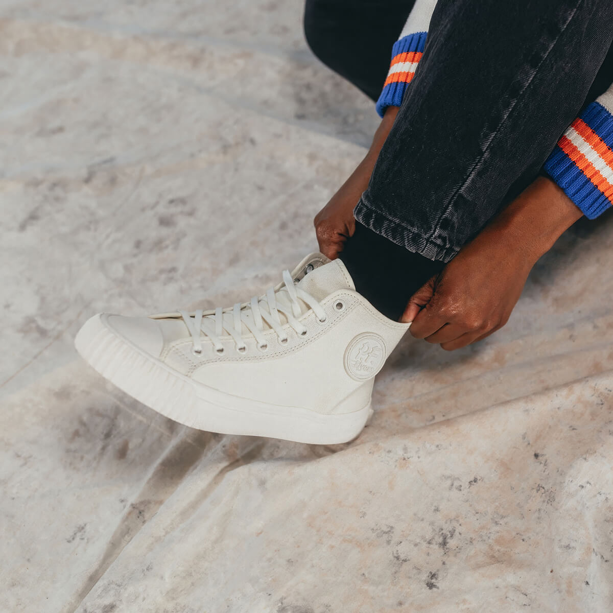 Center High-Top Sea Salt