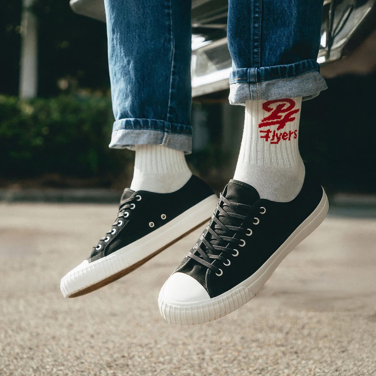 Center Low-Top Black/Sea Salt