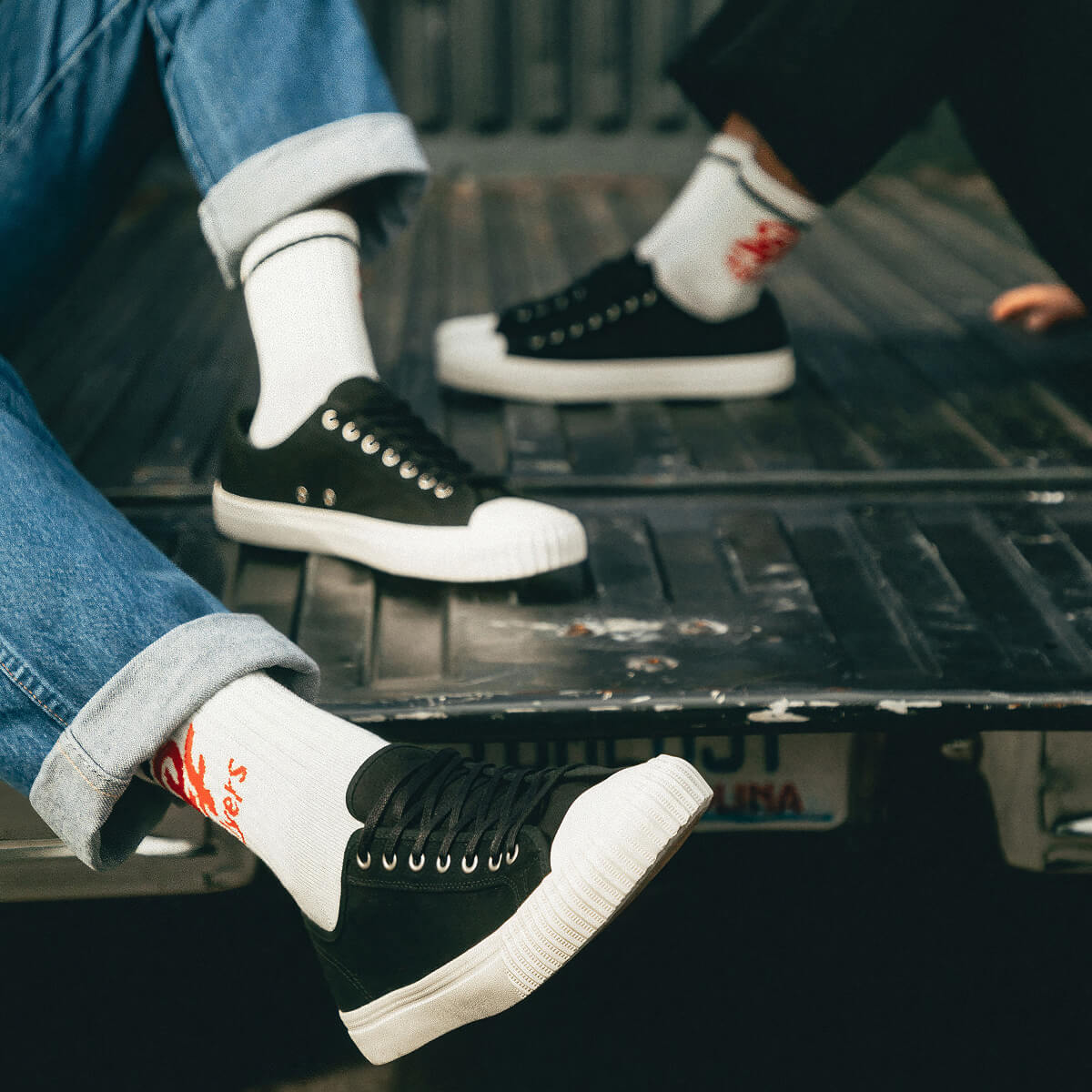 Center Low-Top Black/Sea Salt