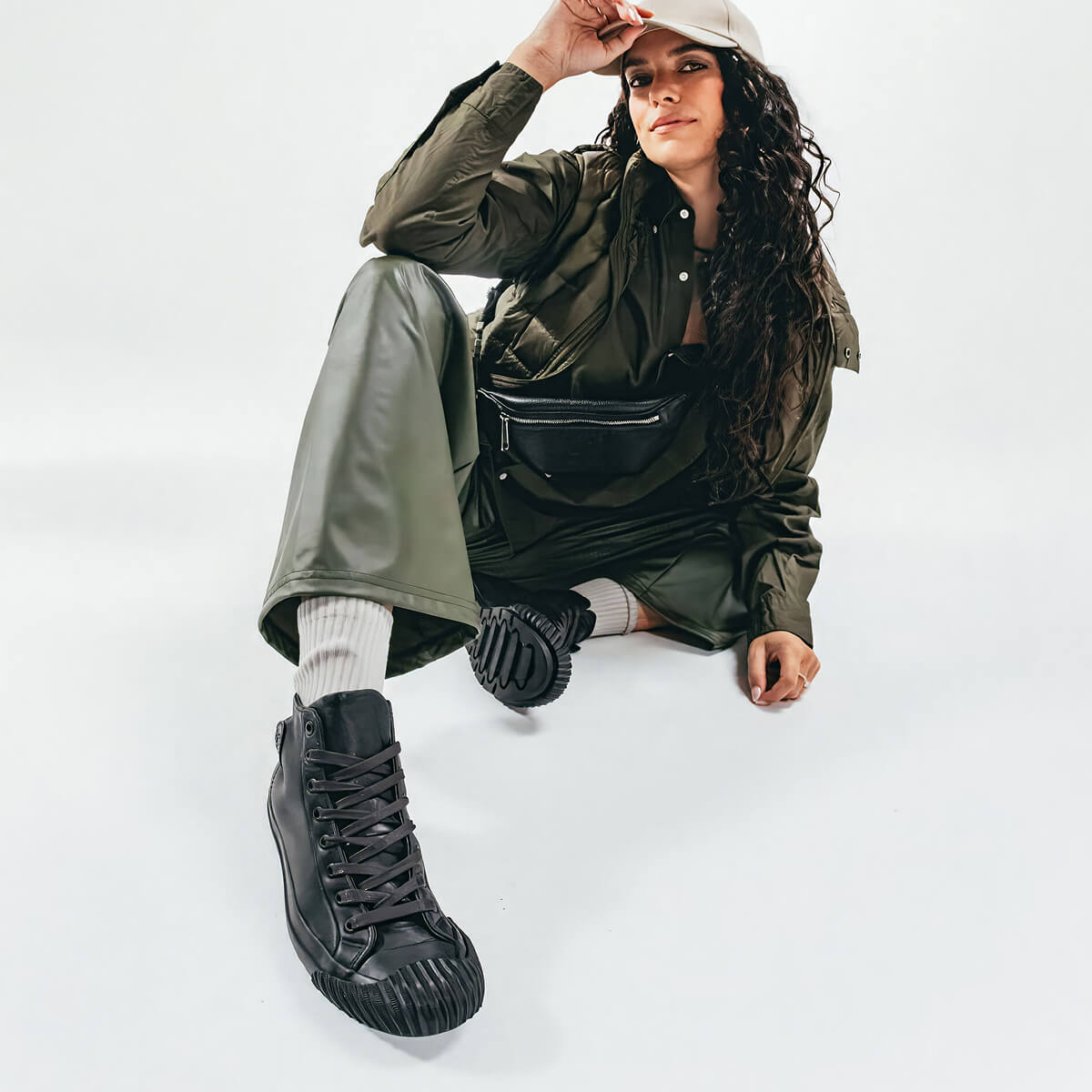 Grounder High-Top Black/Black