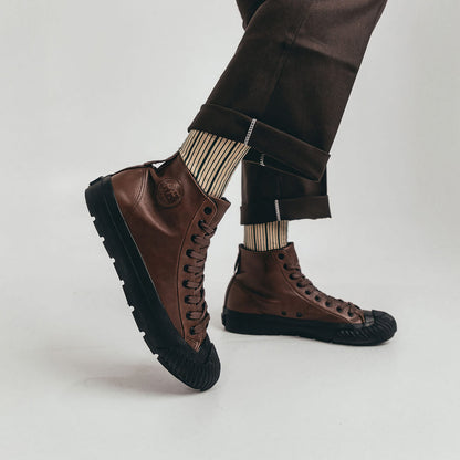 Grounder High-Top Brown/Black