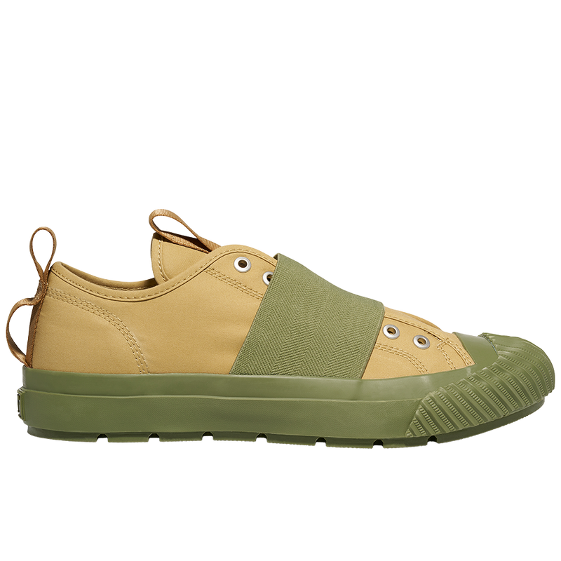 Grounder Engineered Garments Low-Top Slip-On Khaki/Olive Green