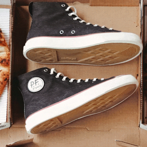 All-American High-Top Antique Black/Crimson