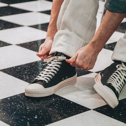 Center High-Top Black/Biscotti