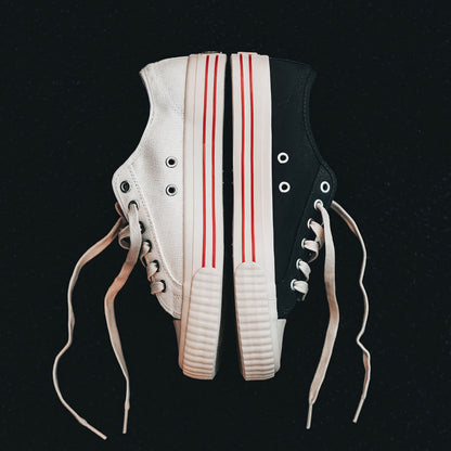 Center Low-Top Black/Biscotti