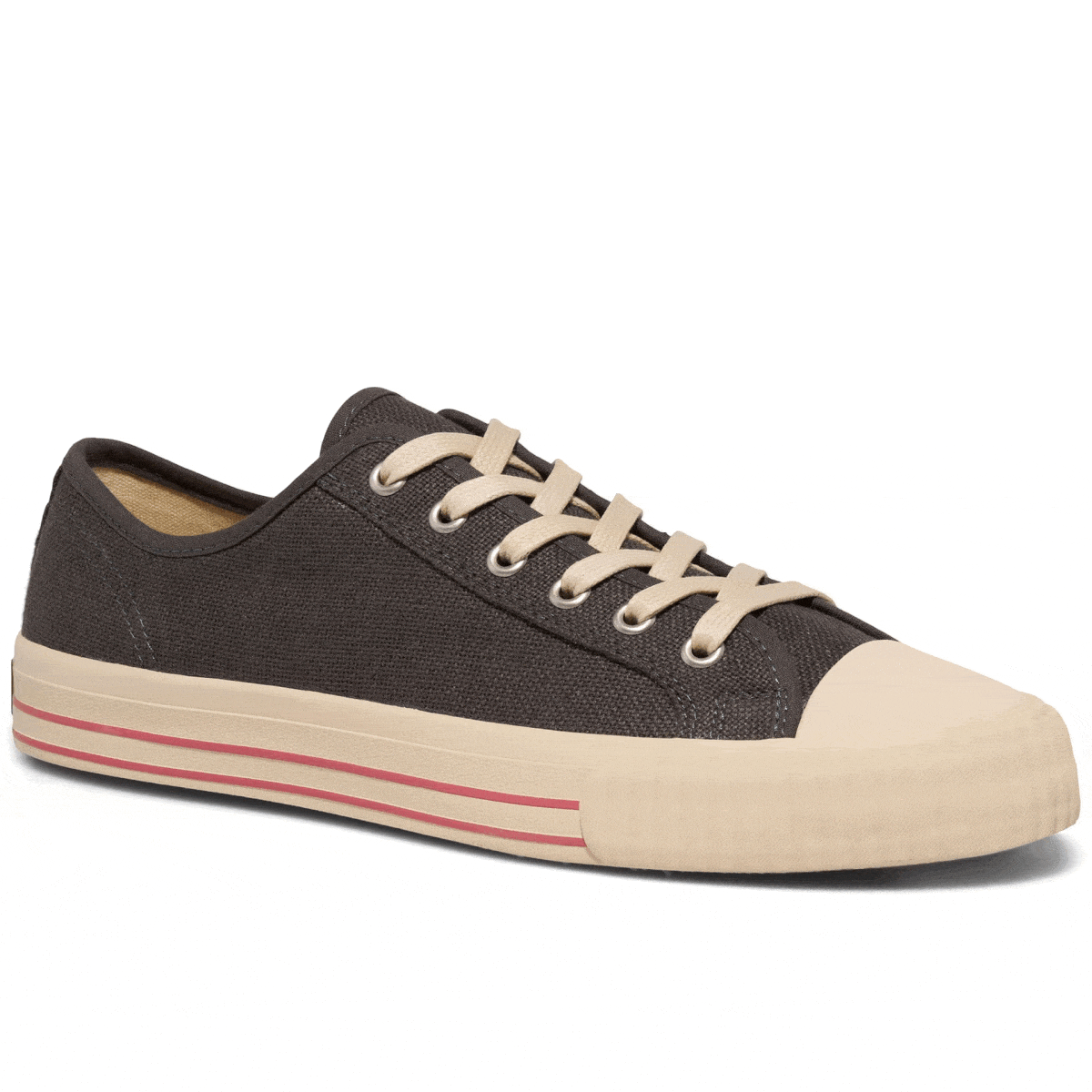 Center Low-Top Black/Biscotti